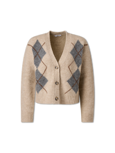 Bild von Strickjacke mit Alpaka