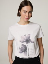 Image sur T-shirt avec coton