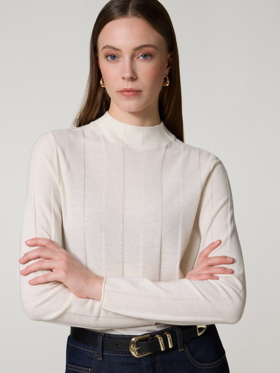 Bild von Stehkragenpullover
