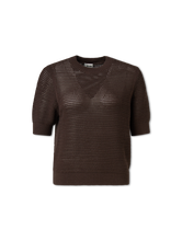 Bild von Pullover aus Lochstrick