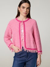 Bild von Cardigan mit Fransen