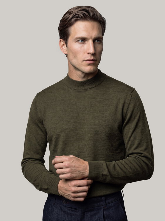 Bild von Stehkragenpullover