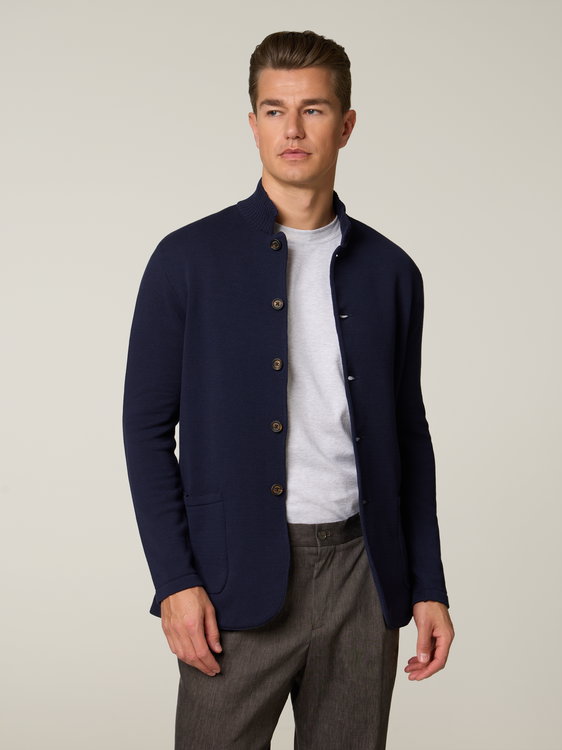 Bild von Strickjacke aus Baumwolle