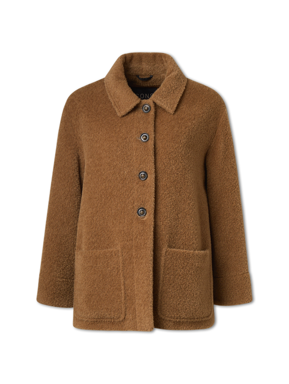 Image sur Veste en laine mélangée
