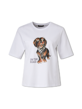 Bild von T-Shirt mit Dackel-Print