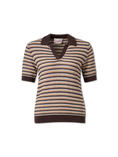 Image sur Polo en coton tricoté