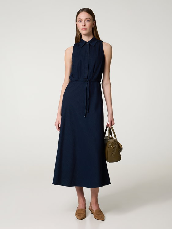Bild von Midikleid aus Baumwolle