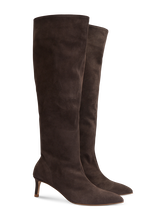 Bild von Stiefel aus Veloursleder