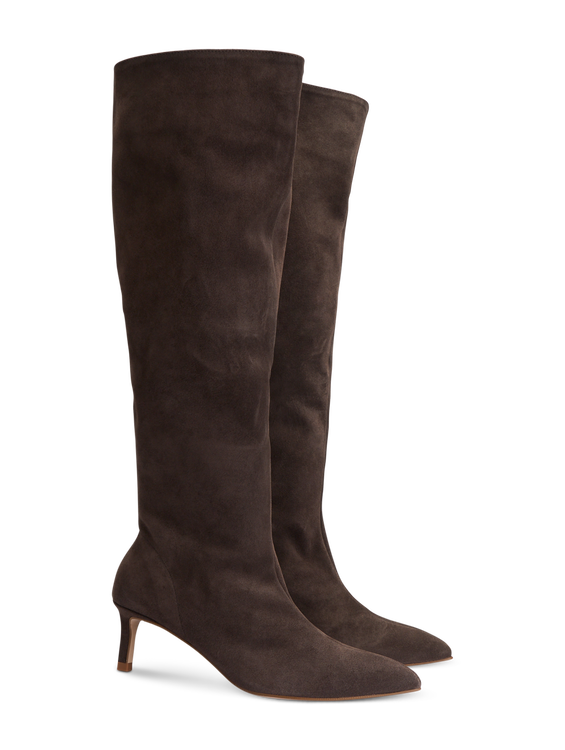 Bild von Stiefel aus Veloursleder
