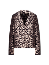 Image sur blazer en maille