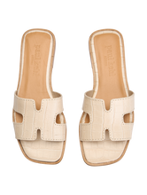 Image sur Sandales en croco