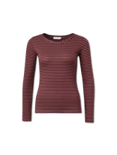 Bild von Langarmshirt mit Streifen
