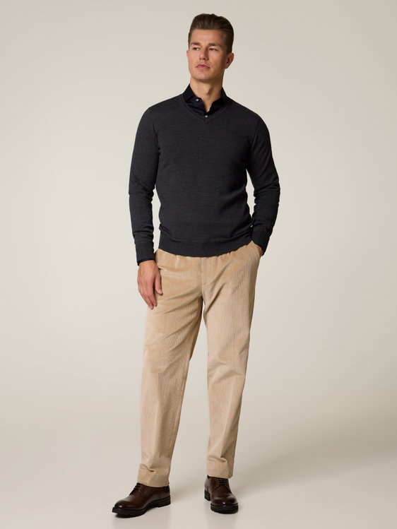 Image sur Pantalon en velours côtelé