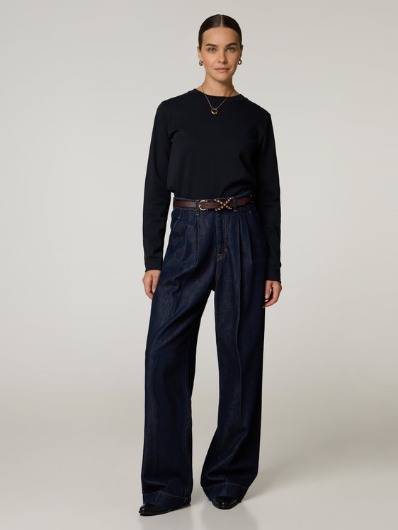 Bild von Jeans mit Bundfalten NOA