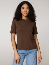 Bild von Strickshirt mit Leinen