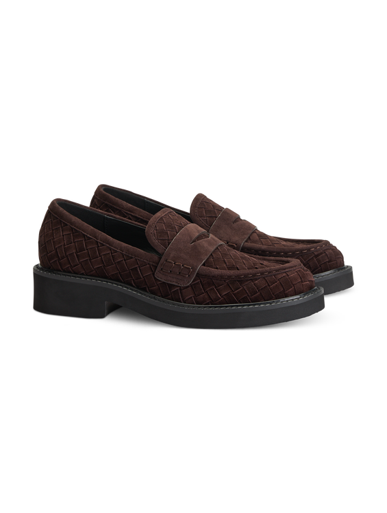 Bild von Loafer aus Veloursleder AURI