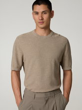 Bild von Strickshirt mit Leinen