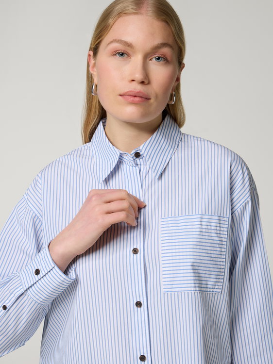 Bild von Hemdbluse aus Baumwolle