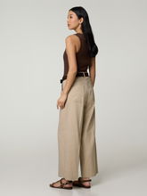 Bild von Leinenhose mit weitem Bein CARA