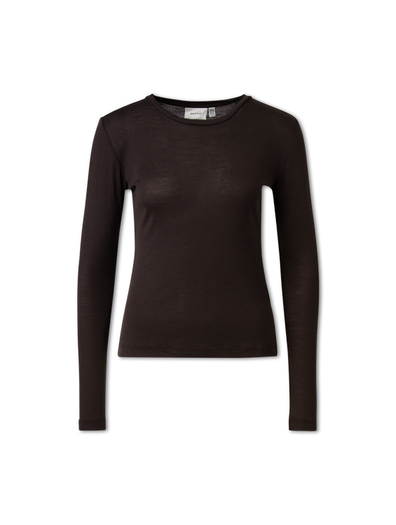 Bild von Langarmshirt aus Wolle GZNINIA