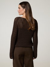 Bild von Pullover aus Lochstrick