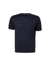 Bild von Strickshirt mit Leinen