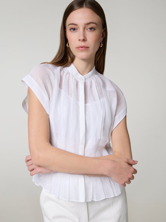 Bild von Bluse mit Leinen BADAVINA