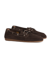 Bild von Bootsschuhe aus Veloursleder