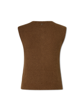 Bild von Strickgilet mit Alpaka