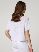 Bild von Lochstrickshirt aus Baumwolle