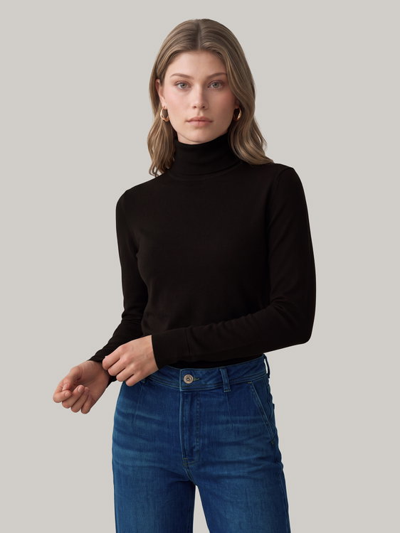 Image sur Merinorollkragenpullover