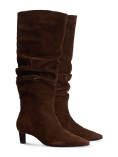 Bild von Stiefel aus Veloursleder KALILA