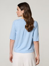 Bild von Strickshirt mit Seide