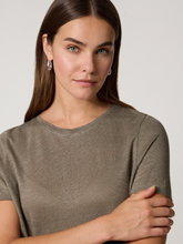 Image sur T-shirt en lin LID