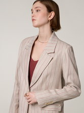 Image sur Blazer avec lin MMNANCY