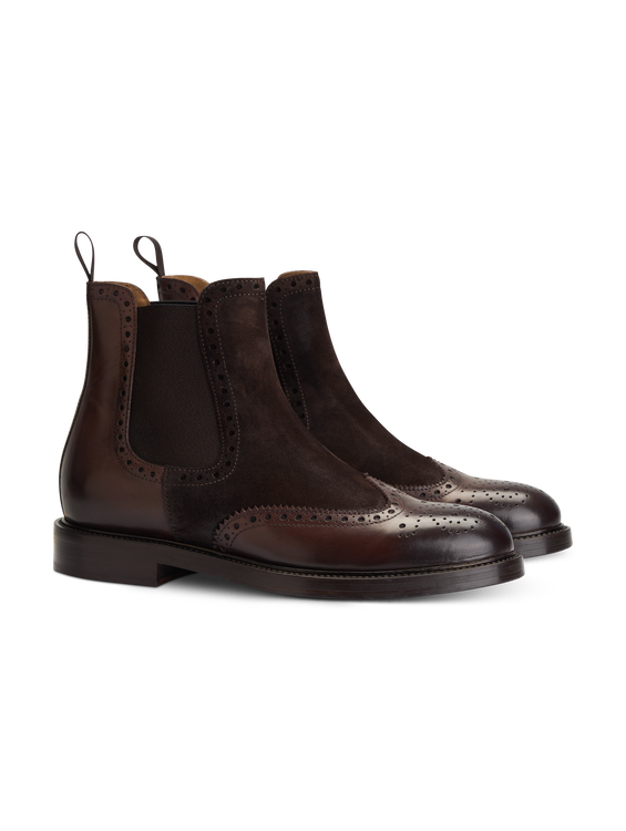 Image sur Bottines Chelsea en cuir de veau