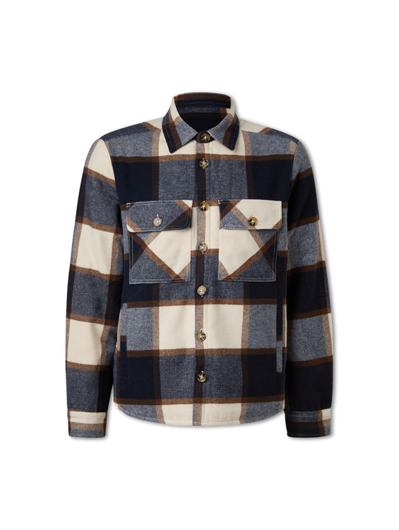 Bild von Overshirt mit Wolle