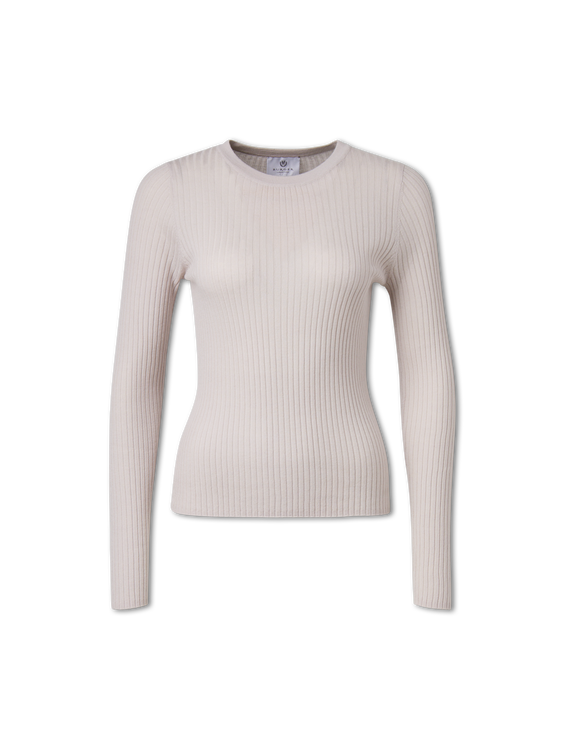 Bild von Merino Rippen Pullover