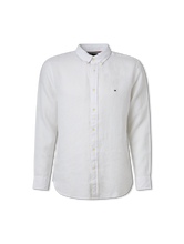 Image sur Chemise en lin, coupe régulière