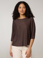 Bild von Strickpullover mit Leinen