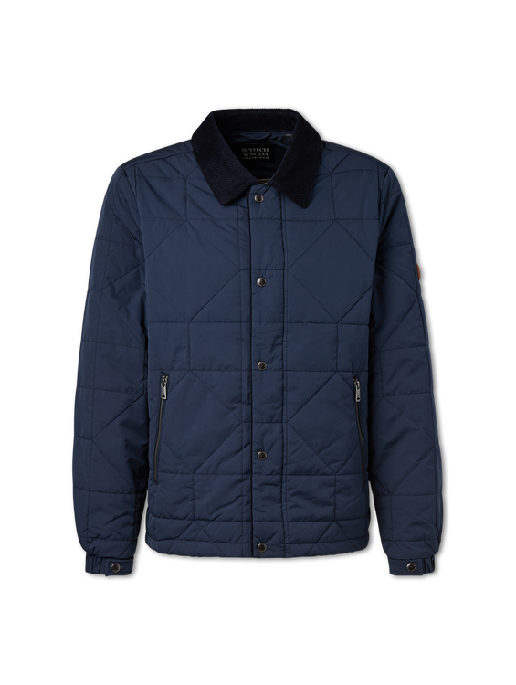 Bild von Steppjacke mit Cord
