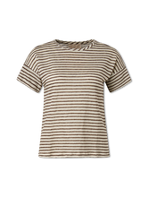 Image sur T-shirt en lin CIRCOLI