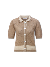 Bild von Kurzarmstrickjacke