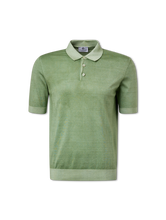 Bild von Poloshirt aus Feinstrick