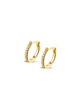 Bild von Ohrringe mit Zirkonia Steinen 1493