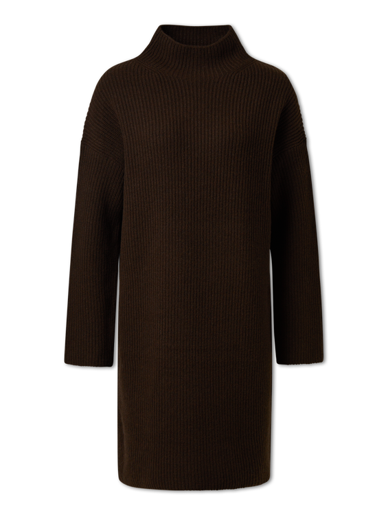 Image sur Robe en maille de laine vierge