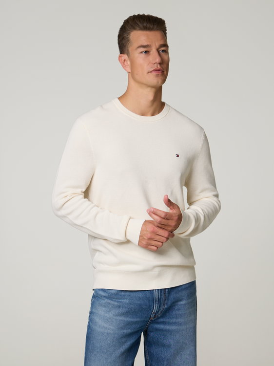 Image sur Pull en coton tricoté
