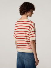 Bild von Strickshirt mit Leinen