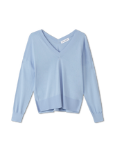 Bild von Pullover mit V-Ausschnitt