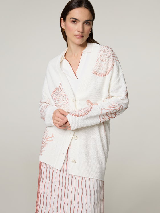 Bild von Cardigan mit Baumwolle